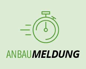 </br>Anbaumeldung nicht vergessen!